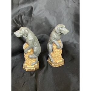 Vintage SAC SHERLOCK HOLMES Chess Pieces 2 Knights Hounds of the Baskervilles 4"